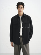 Men's Utility Long-Sleeve Shirt with Patch Pockets